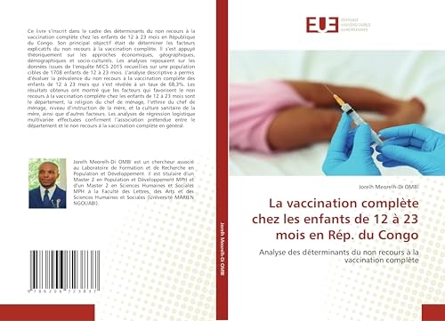 La vaccination complète chez les enfants de 12 à 23 mois en Rép. du Congo