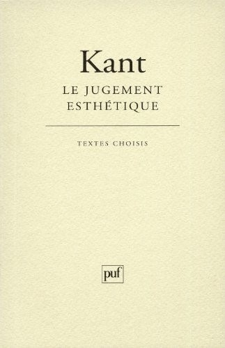 Le jugement esthétique