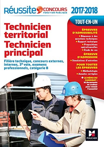 Réussite Concours Technicien territorial - Technicien principal Catégorie B 2017-2018 Nº60