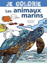 Je colorie les animaux marins