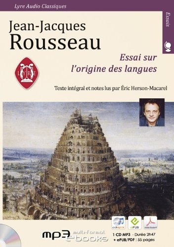 Essai sur l'origine des langues