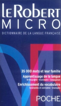 Le Robert Micro : Dictionnaire d'apprentissage de la langue française Version brochée