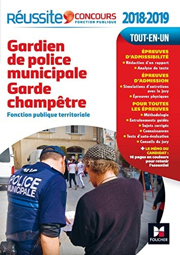 Réussite Concours Gardien de police municipale Garde champêtre Nº33