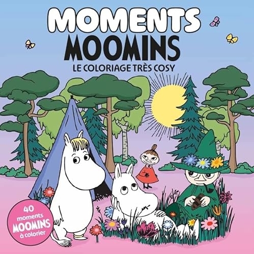 Moments Moomins, le Coloriage très cosy