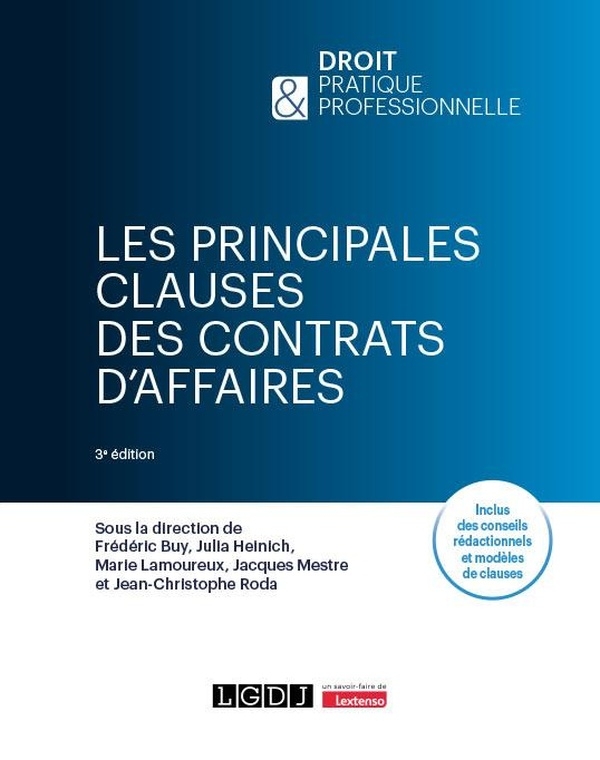 Les principales clauses des contrats d'affaires