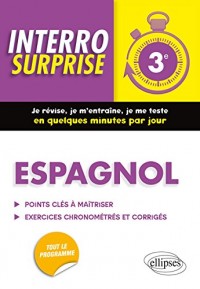 Interro Surprise Espagnol Troisième