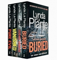 Detective Jack Warr Series & Pure Evil 4 Books Collection Set By Lynda La Plante(Buried, Judas Horse, Vanished & Pure Evil)