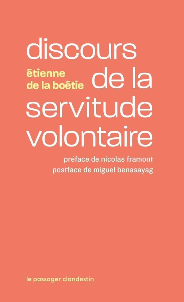 Discours de la servitude volontaire