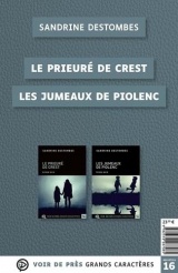 Le prieuré de Crest ; Les jumeaux de Piolenc: Pack en 2 volumes