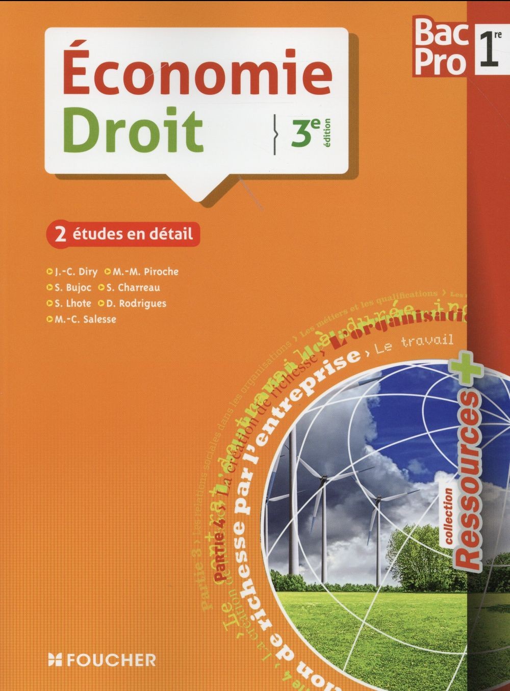 Ressources plus Economie-Droit 1re BAC PRO - 3e édition