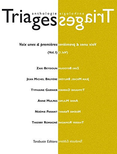 Triages Anthologie Vol. I (2016)