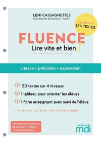 MDI - Fluence - 90 textes pour lire vite et bien !