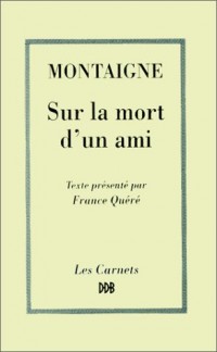 Sur la mort d'un ami