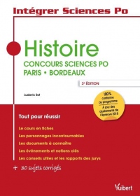 Histoire - Concours Sciences Po Paris - Bordeaux - Tout pour réussir