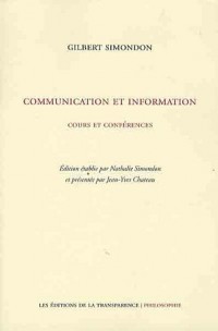 Communication et information : Cours et conférences