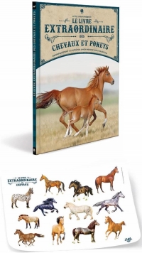 Le Livre extraordinaire des chevaux / Nouvelle édition (+ stickers)