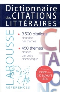 DICTIONNAIRE DES CITATIONS LITTERAIRES