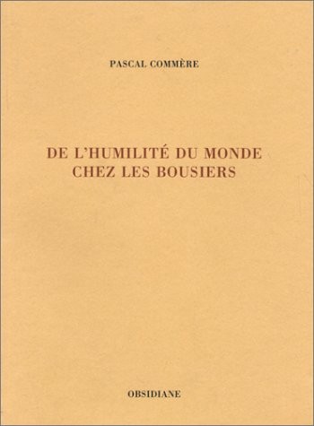 De l'humilité du monde chez les bousiers