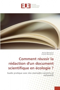 Comment réussir la rédaction d'un document scientifique en écologie ?