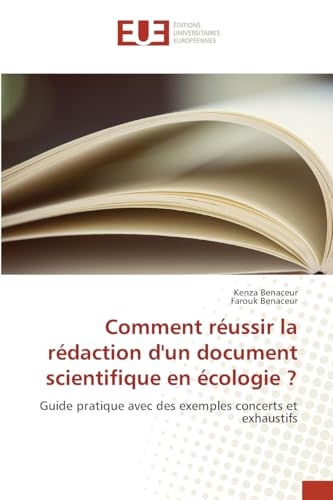 Comment réussir la rédaction d'un document scientifique en écologie ?