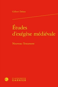 Etudes d'exégèse médiévale - nouveau testament: NOUVEAU TESTAMENT