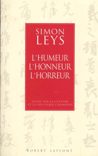 HUMEUR L HONNEUR L HORREUR
