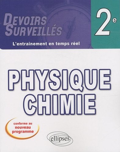 Physique Chimie Seconde nouveau programme