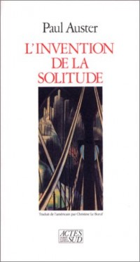 L'Invention de la solitude [9782868692894]
