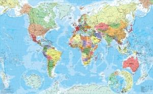 70045 Monde Politique Plastifie