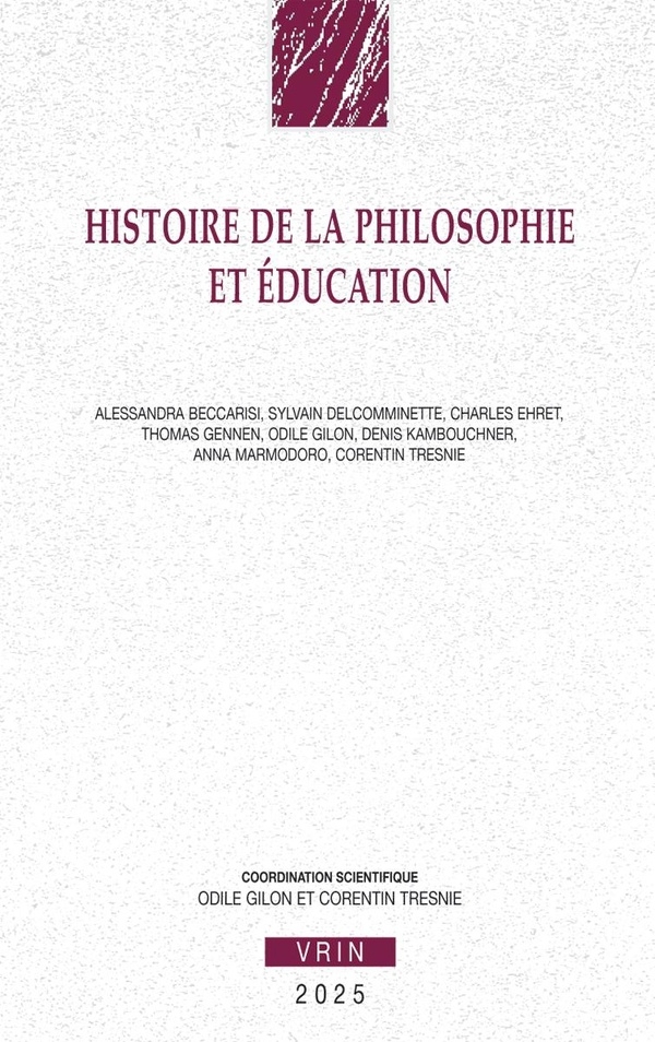Histoire de la philosophie et éducation