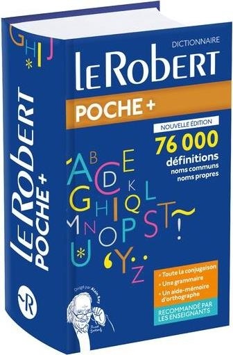 Dictionnaire Le Robert de poche plus 2020