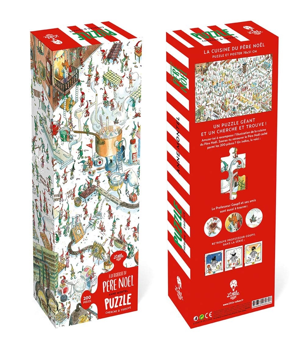 Puzzle Géant à la Recherche du Père Noël