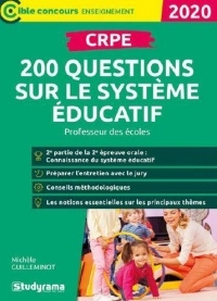 CRPE - 200 questions sur le système éducatif