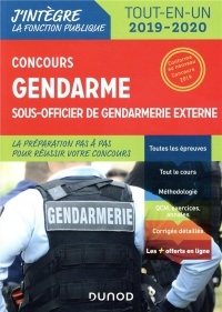 Concours Gendarme sous-officier de gendarmerie externe - Tout-en-un: Tout-en-un - 2019/2020