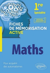 Spécialité Mathématiques - Première - Nouveaux programmes
