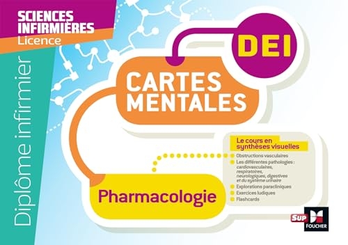 Diplôme Infirmier - DEI - Cartes mentales - Pharmacologie