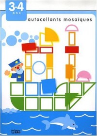 Autocollants Mosaiques 3-4 Ans : Le bateau (périmé)