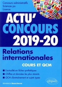 Relations internationales 2019-2020 - Cours et QCM