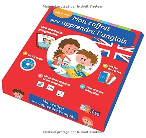 Mon coffret pour apprendre l'anglais - Dès 6 ans (CP-CE)
