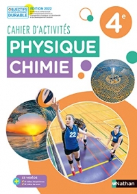 Cahier de Physique Chimie 4e