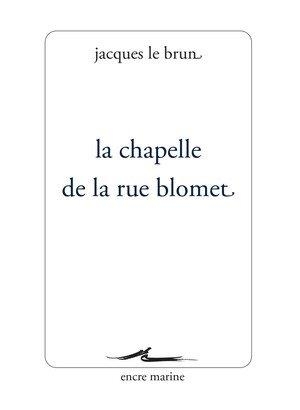 La Chapelle de la rue Blomet