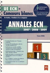 Annales ECN 2007 - 2008 - 2009