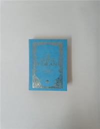 Saint Coran FranCais souple - Poche - Turquoise - Or