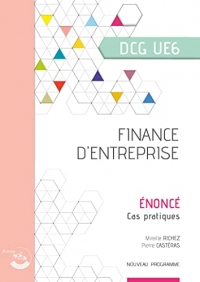 Finance d'entreprise - Énoncé: UE 6 du DCG