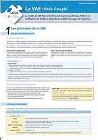 La VAE (Validation des Acquis de l'Expérience), mode d'emploi