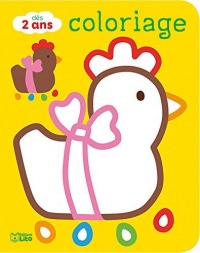 Coloriages pour les tout-petits: Joyeuses Pâques ! - Dès 2 ans