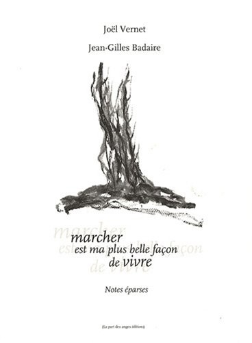 Marcher est ma plus belle façon de vivre : Notes éparses