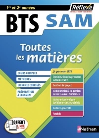 BTS SAM - Support à l'action managériale - Toutes les matières - 1ère et 2ème année (09)