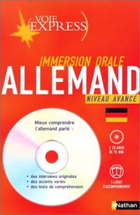 Voie express - Immersion orale : Pack Allemand