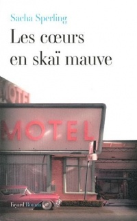 Les coeurs en skaï mauve